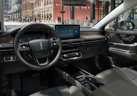 The interior dashboard of 2024 Lincoln Corsair® SUV is shown here. | Pilson Lincoln in Mattoon IL